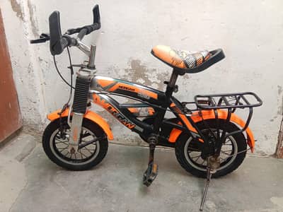 Morgan Kids Bicycle – Black & Orange | Good Condition