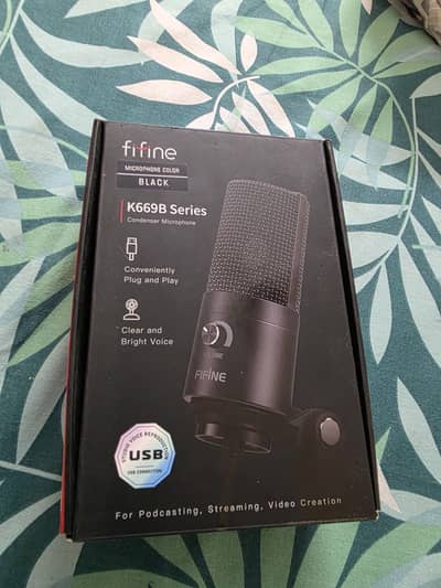 fifine mic K669B black