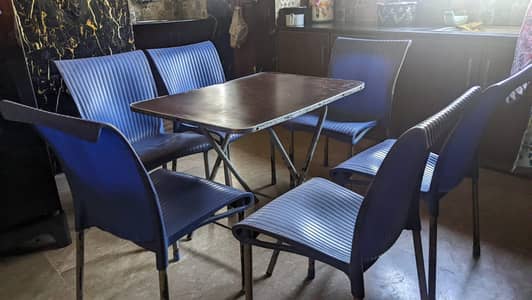 chairs and table
