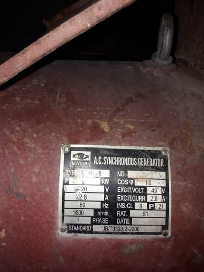 Dynmo motor 5kw