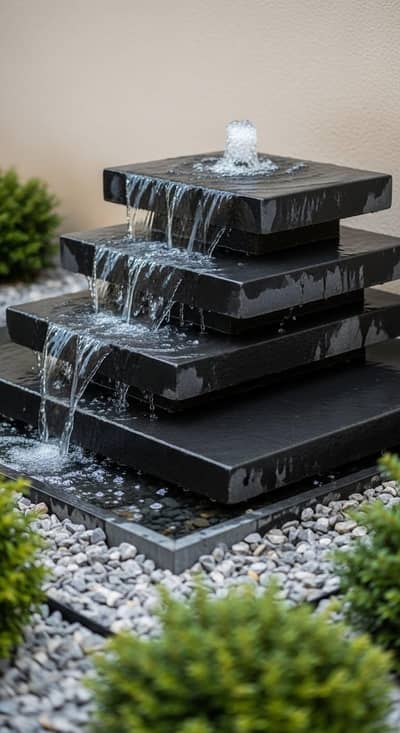 Fountain - Waterfall - Outdoor Living - Gazebo - Pergola (0333-5556007