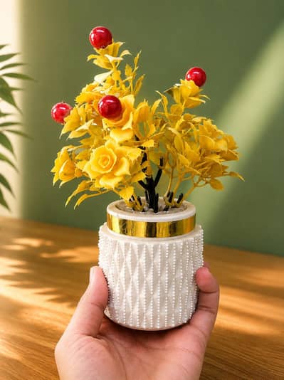 Artificial Flower Pots - Home & Office Decor