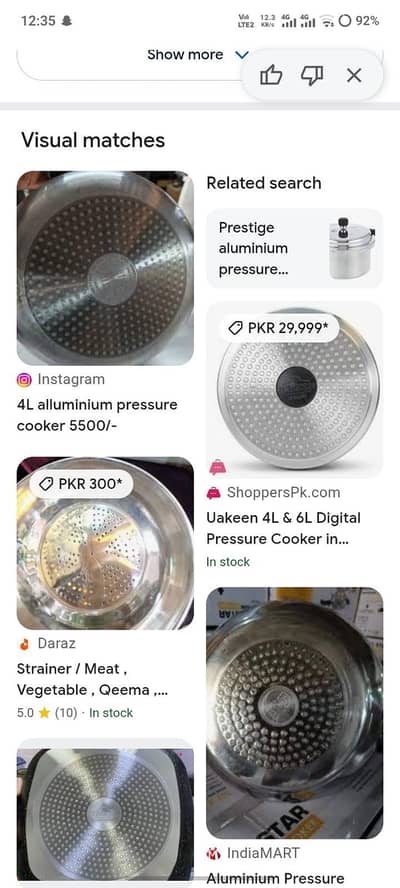 urgently sale Imported pressure cookers