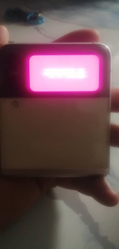 Samsung Mobile Z Flip 3 lcd damage exchange possible 03133365941