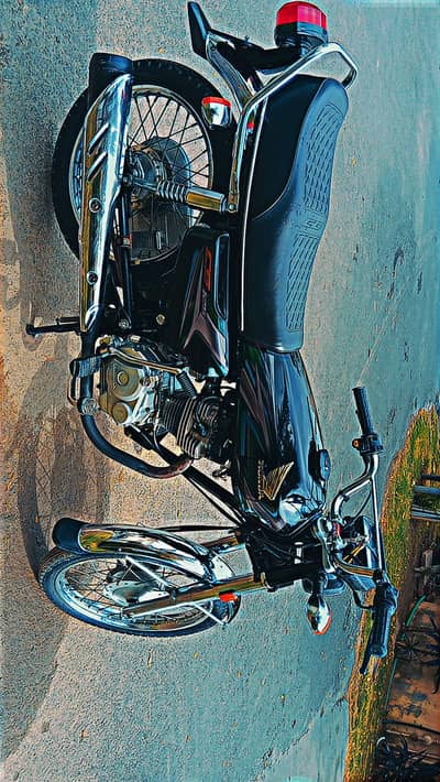 Honda CG 125 2023 (Black) – Mint Condition, PPF Protected