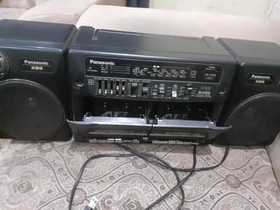 Panasonic XBS RX-CT820 Portable Component System Cassette Deck