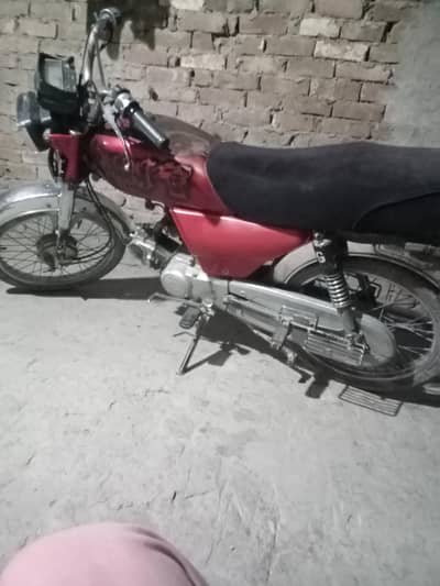 red bike