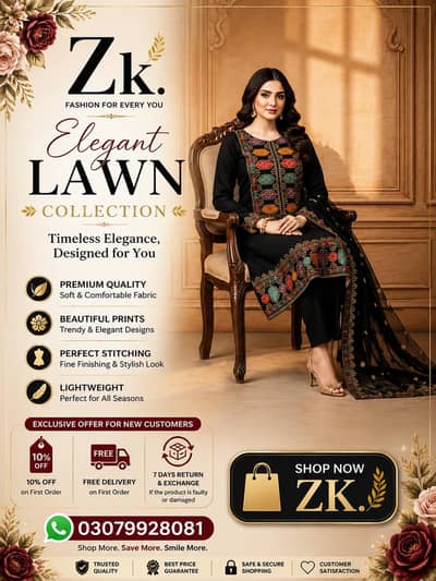 dress/ ladies dress  / stitched dress  / 2pc 3 pc suits / casual dress