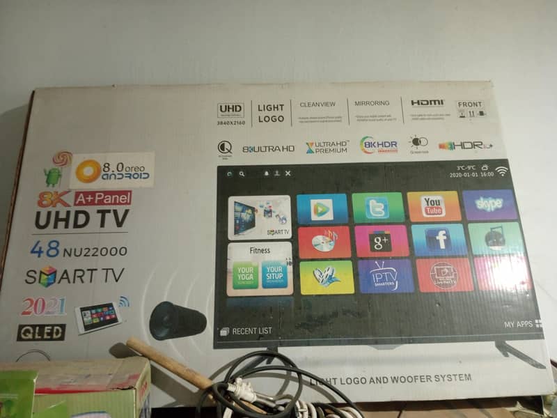 Broken panel led tv 2