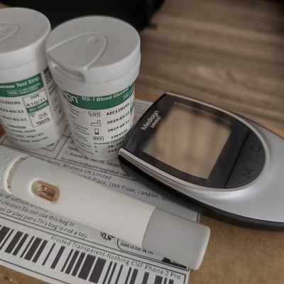 Medisign MM800 Blood Glucose Test Meter with extra strips and lancets