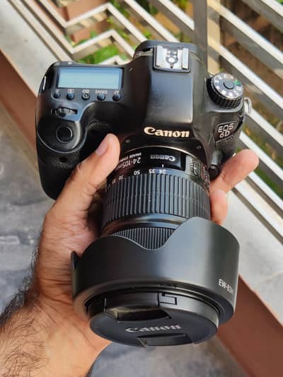 Canon 6d dslr camera with 24-105mm lens