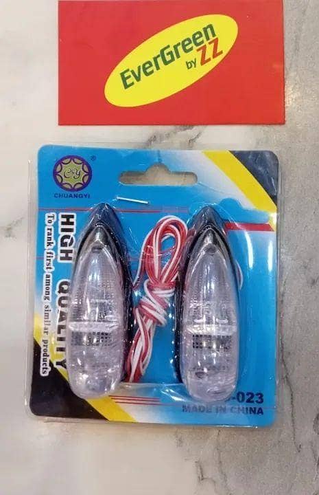 CAR UNIVERSAL SIDE LAMP LIGHT FENDER LIGHT BONNET LIGHT PACK OF 2 WITH BULB