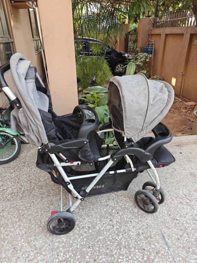 Twin stroller - imported
