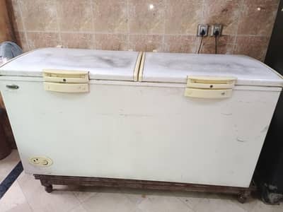 Double Door Deep Freezer waves Freezer