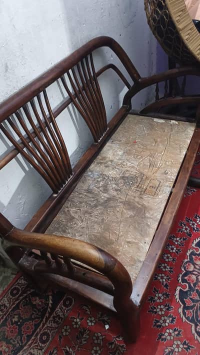Sofa pure wooden