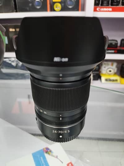 Nikon lens 24-70mm 4 S Z mount