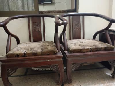 Two Classic chairs Pair of Good condition For Urgent Sale