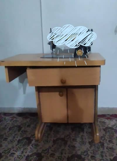 sewing machine table