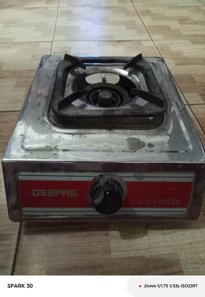 Geepas gas stove single burner