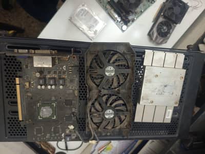Asus No display gtx 750 ti 2gb OC fans spinning