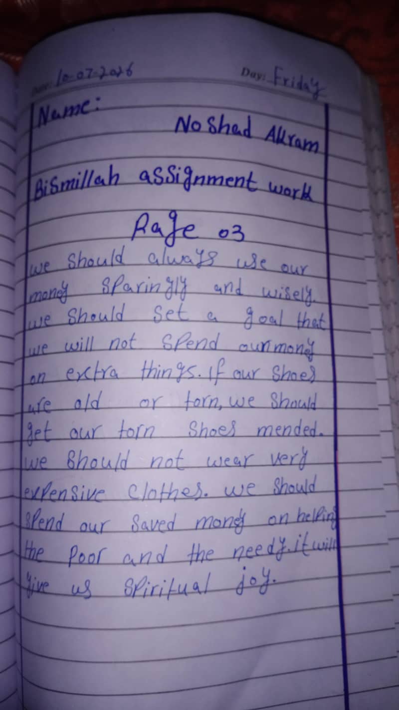 assignment writting 1