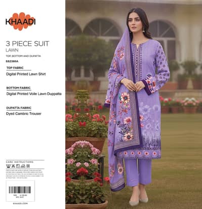 Lawn 3-Piece Unstitched