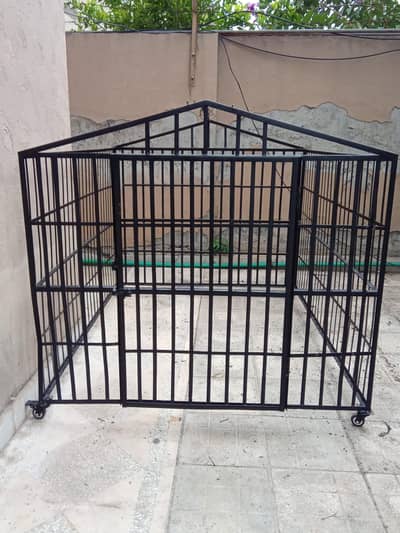 heavy iron Dog cage/ dog kennel/ hens cage/ goat cage