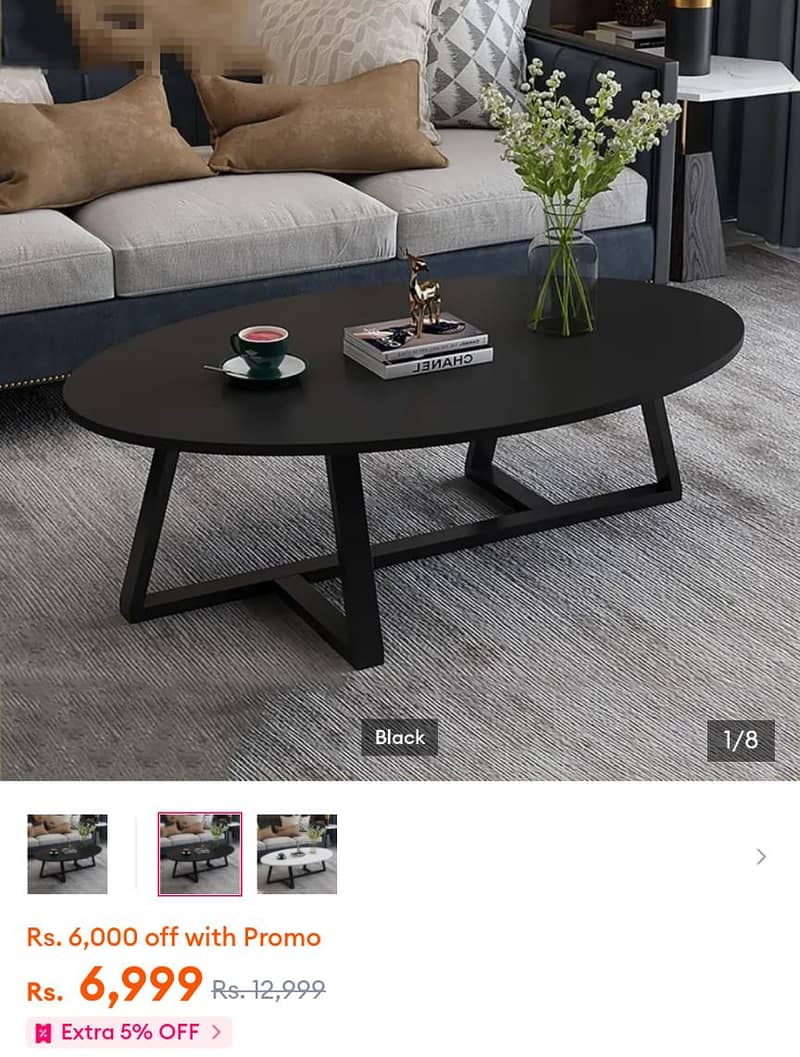 Coffee table bought from draz 2