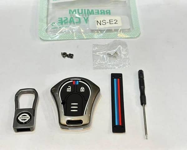 CAR NISSAN JUKE METAL KEY COVER KEY PROTECTION DUST PROOF SHOCK PROOF RUST PROOF SCRATCH PROOF ELEGANT LOOK
