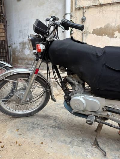 Honda CG 125 2024 Sticker Black