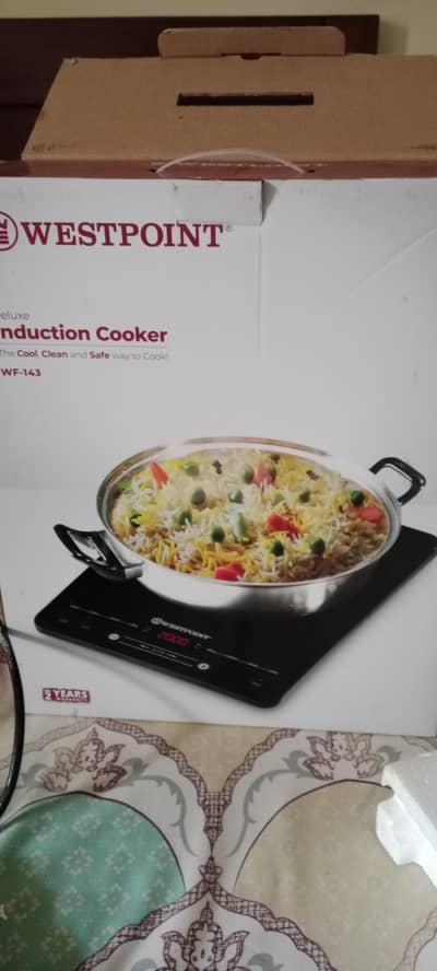 westpoint indection magnetic cooker