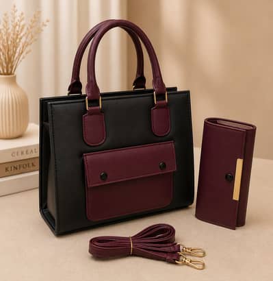 NEW ARRIVAL | Premium Ladies 2-Piece Handbag Set