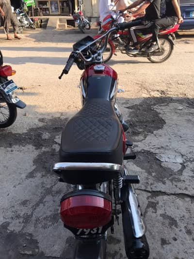 2017 model 2019 register CG honda 125