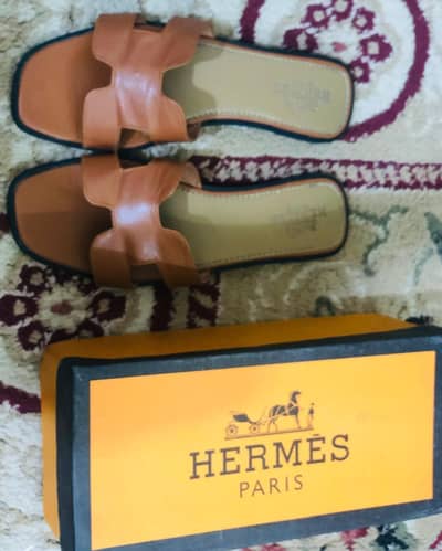 They are brand new original Hermes Paris trending slippers for women