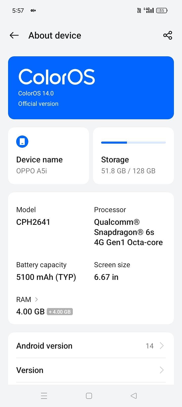 OPPO A5 1