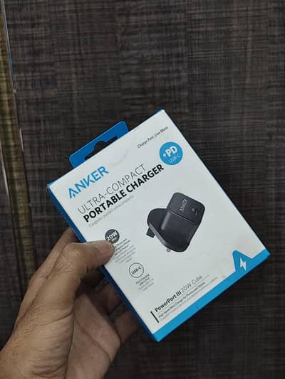 Anker PowerPort III 20W Type C Cube Charger – Black