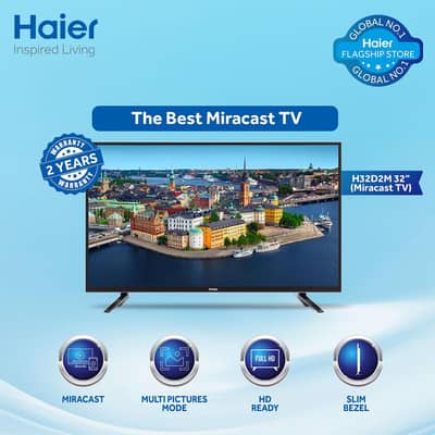 LED TV Haier 32 inch H32D2M (Miracast TV)Brand new