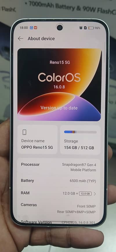 OPPO Reno 15 5g