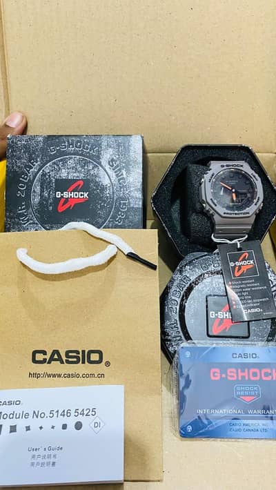 CasioOak G-Shock GA-2100 Grey | Brand New | Complete Box & Accessories