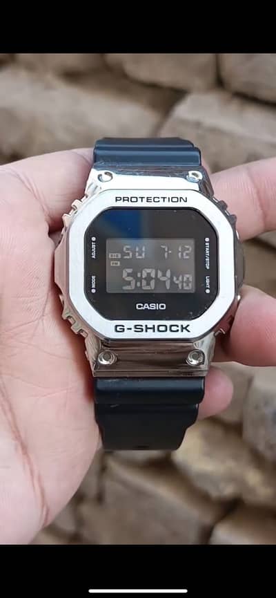 G-SHOCK protection steel case