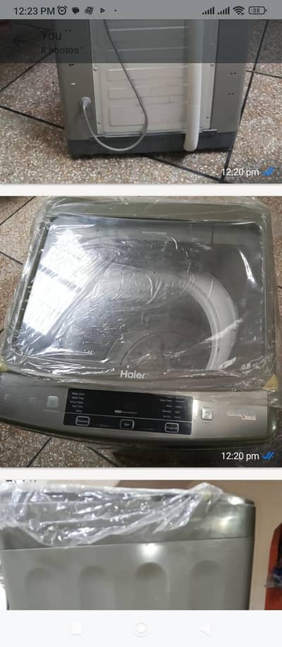 HAIER AUTOMATIC WASHING MACHINE