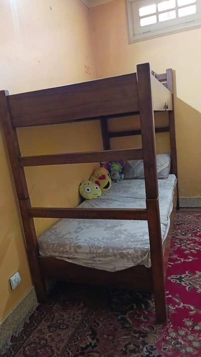 Bunker bed with metress Pure Wood