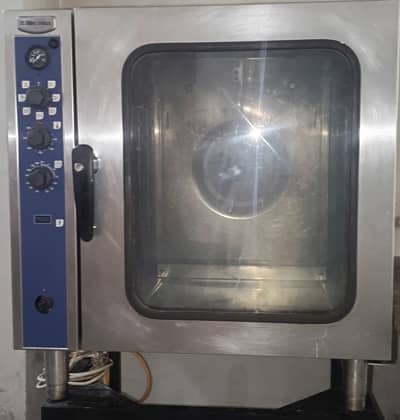 Electrolux Gas Operated Convection Oven, Imported, Used, 10 Trays