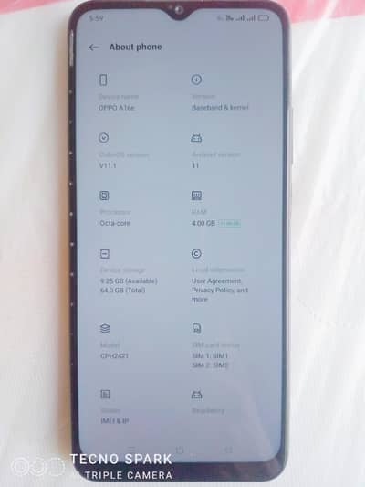 OPPO A16e