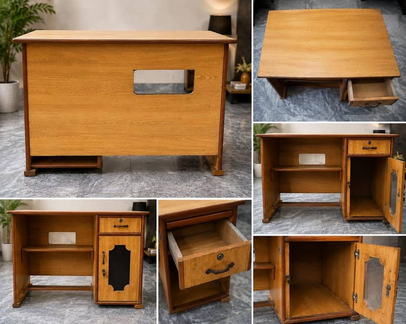 wooden comouter table 3