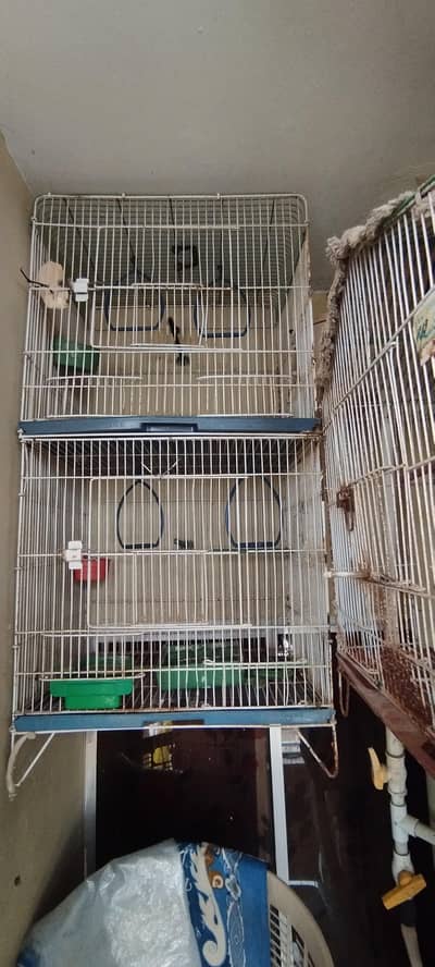 2 poortion cages and 1 portion cage sale