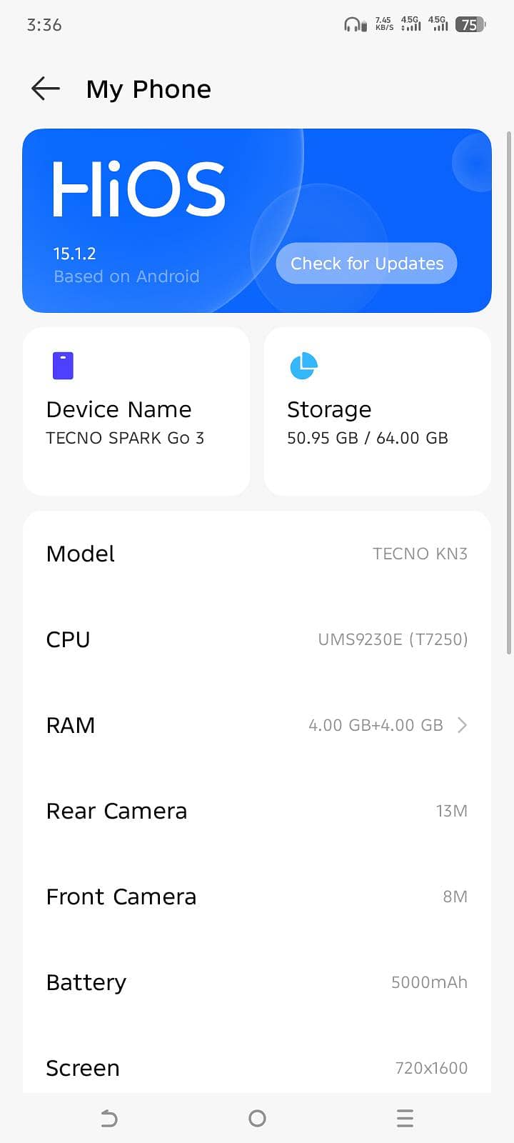 Tecno Spark 3 3