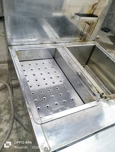 Gas fryer 16 liters