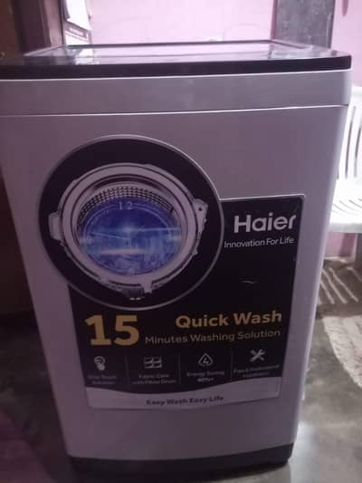 Haier Fully Automatic Top Load Washing Machine – Excellent Condition