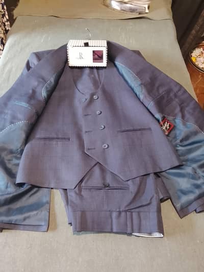 3 PC Suit Complete Pant Coat